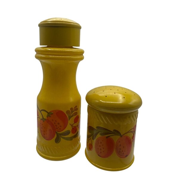 Avon Pennsylvania Dutch Moonwind Cologne & Powder Sachet Set Yellow - Picture 4 of 6